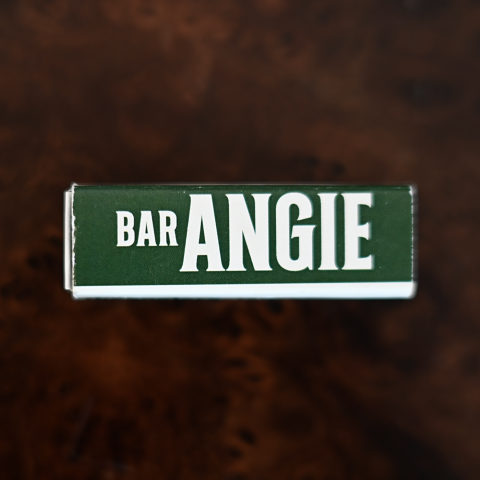 Bar Angie matchbox, front