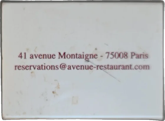 L’Avenue, back