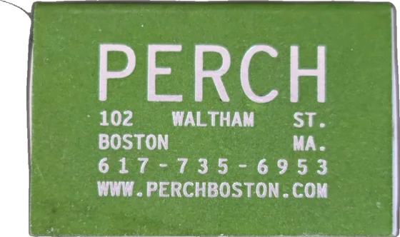 PERCH, back